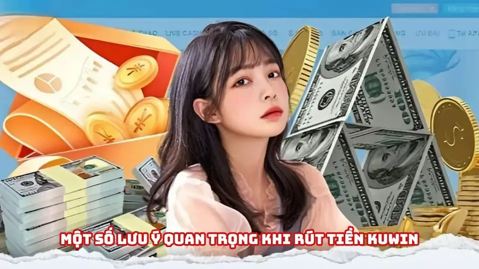 Một số lưu ý quan trọng khi rút tiền tại nhà cái Kuwin